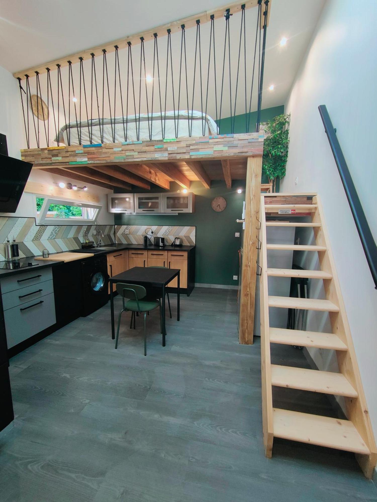 Villa Tiny House Avec Jardin Et Acces Piscine Chauffee Saint-Médard-en-Jalles Exterior foto
